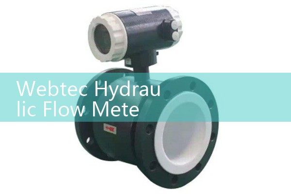 Webtec Hydraulic Flow Meter: High-Pressure Oil Fluid Power Diagnostic Kits
